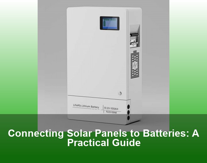 Connecting Solar Panels to Batteries: A Practical Guide
